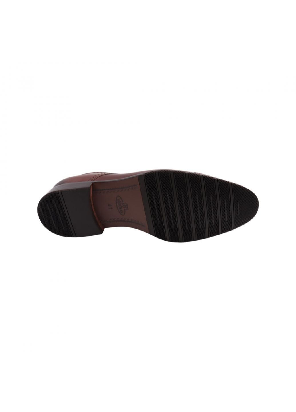 Коричневые туфли мужские коричневые натуральная кожа Brooman