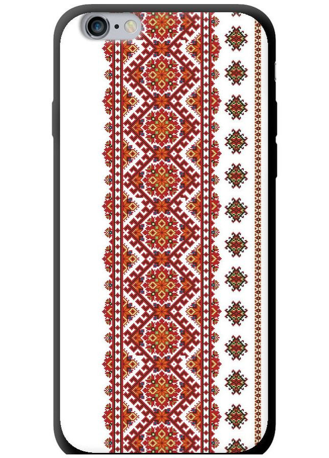 TPU чорний чохол 'Вишиванка 13' для Endorphone Apple iPhone 6 Plus (269347272)