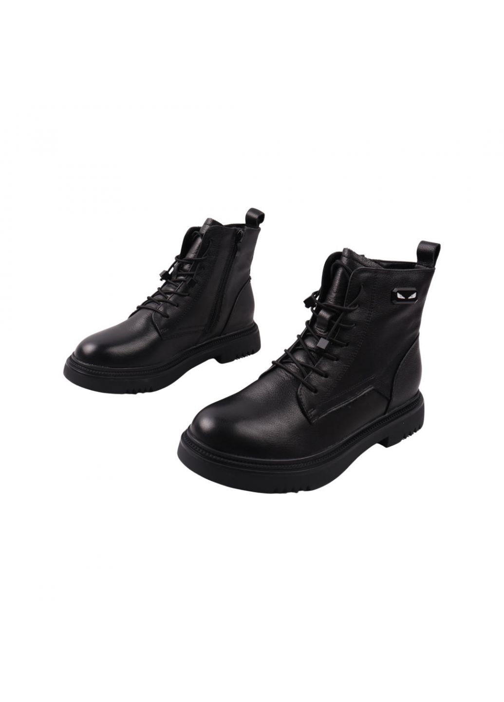 ботинки женские черные натуральная кожа Berkonty