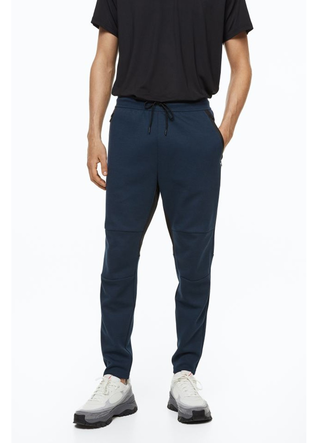 Чоловічі спортивні штани джогери (10064) S Cині H&M (259040253)