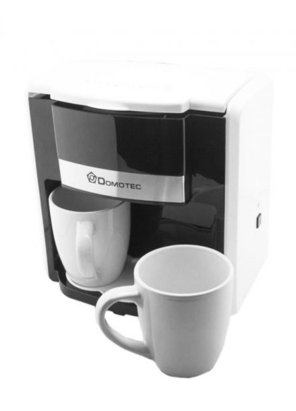 Капельная кофеварка с 2 чашками MS-0706 White Domotec (258263967)