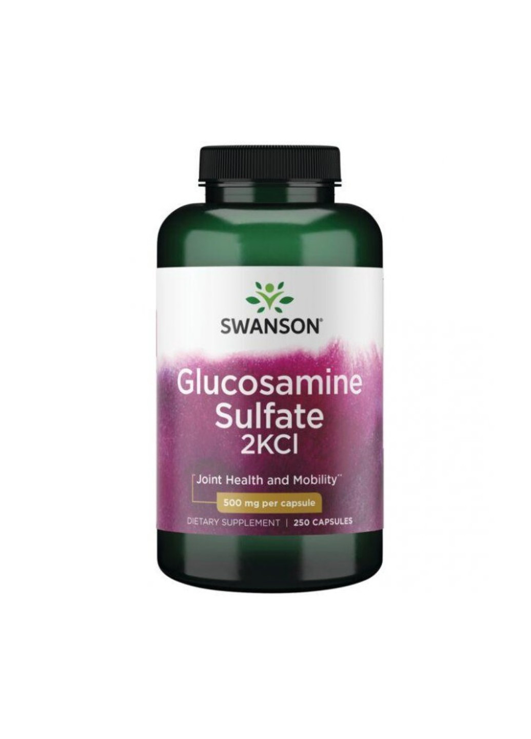 Глюкозамин СульфатGlucosamine Sulfate 2KCI 500мг - 250 капсул Swanson (272451891)