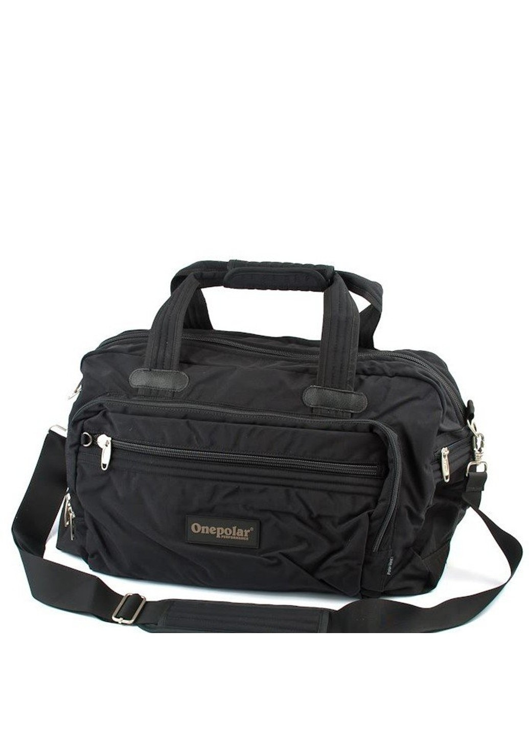 Черная прочная спортивно-дорожная мужская сумка Onepolar (271813539)