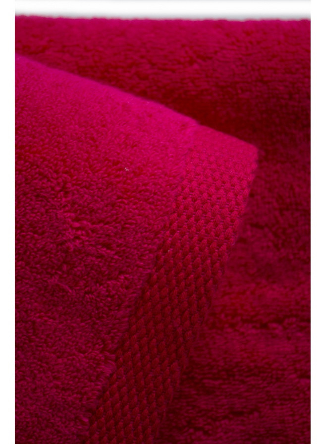 Lotus полотенце home отель premium - microcotton kirmizi 50*90 550 г/м² однотонный красный производство - Турция