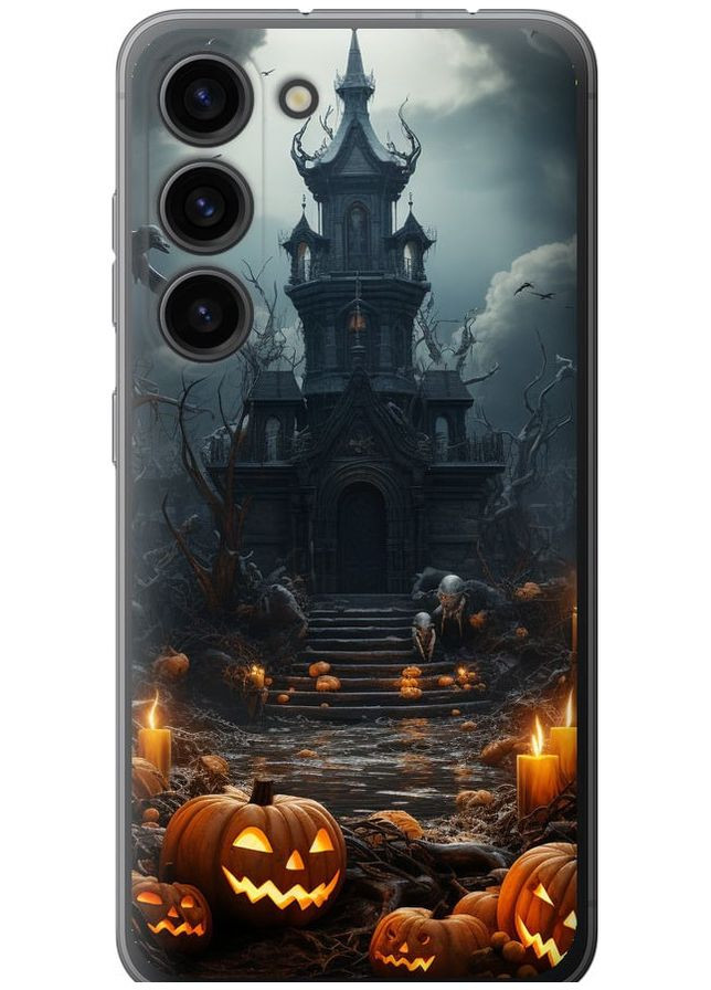 Силиконовый чехол 'Мрачный дом' для Endorphone Samsung Galaxy S23 (266813465)