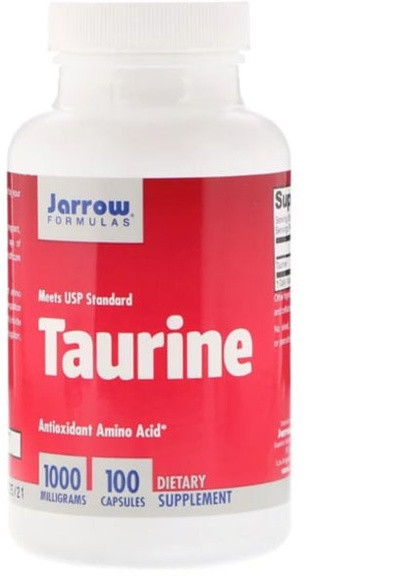Taurine 1000 mg 100 Caps JRW-15020 Jarrow Formulas (258512047)