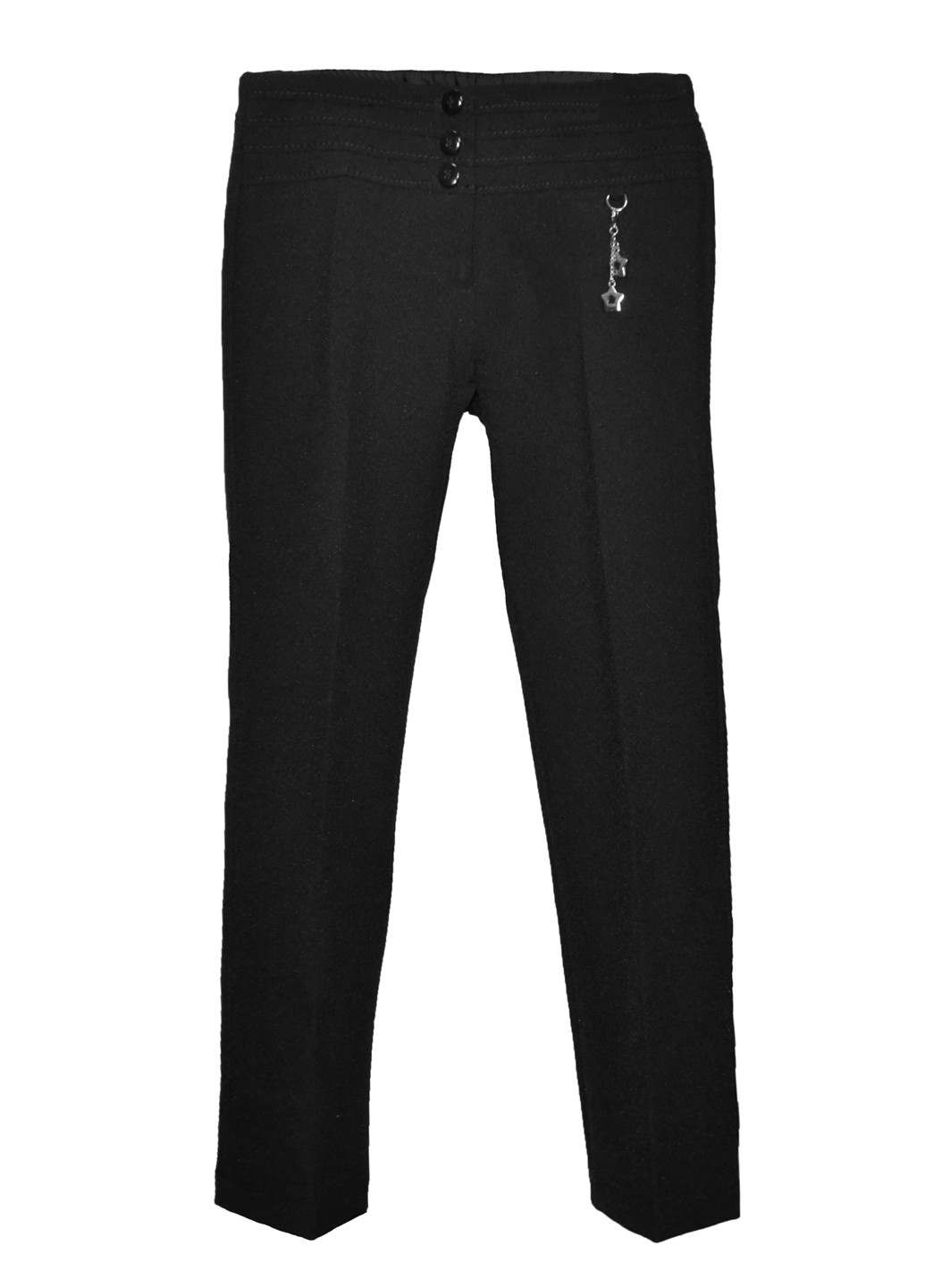 Черные кэжуал демисезонные брюки F&F
