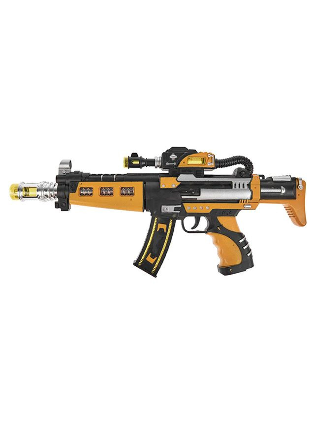 Автомат світло-звуковий "Зброя майбутнього" колір жовтий ЦБ-00236722 Zipp Toys (269081041)