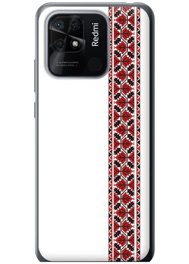 Силиконовый чехол 'Вышиванка 2' для Endorphone Xiaomi Redmi 10C (269346698)