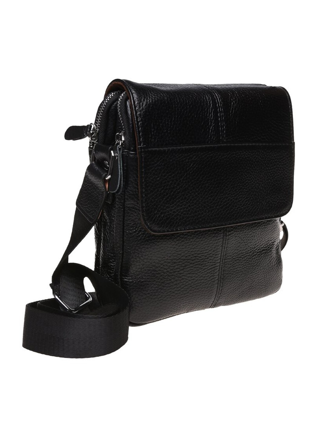 Чоловіча сумка шкіряна K1B065-black Keizer (266144064)