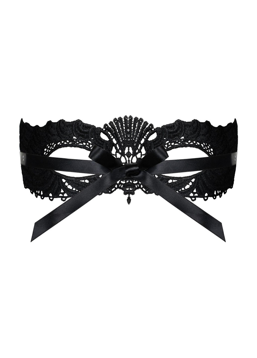 Мереживна маска A700 mask, єдиний розмір, чорна Obsessive (269007014)
