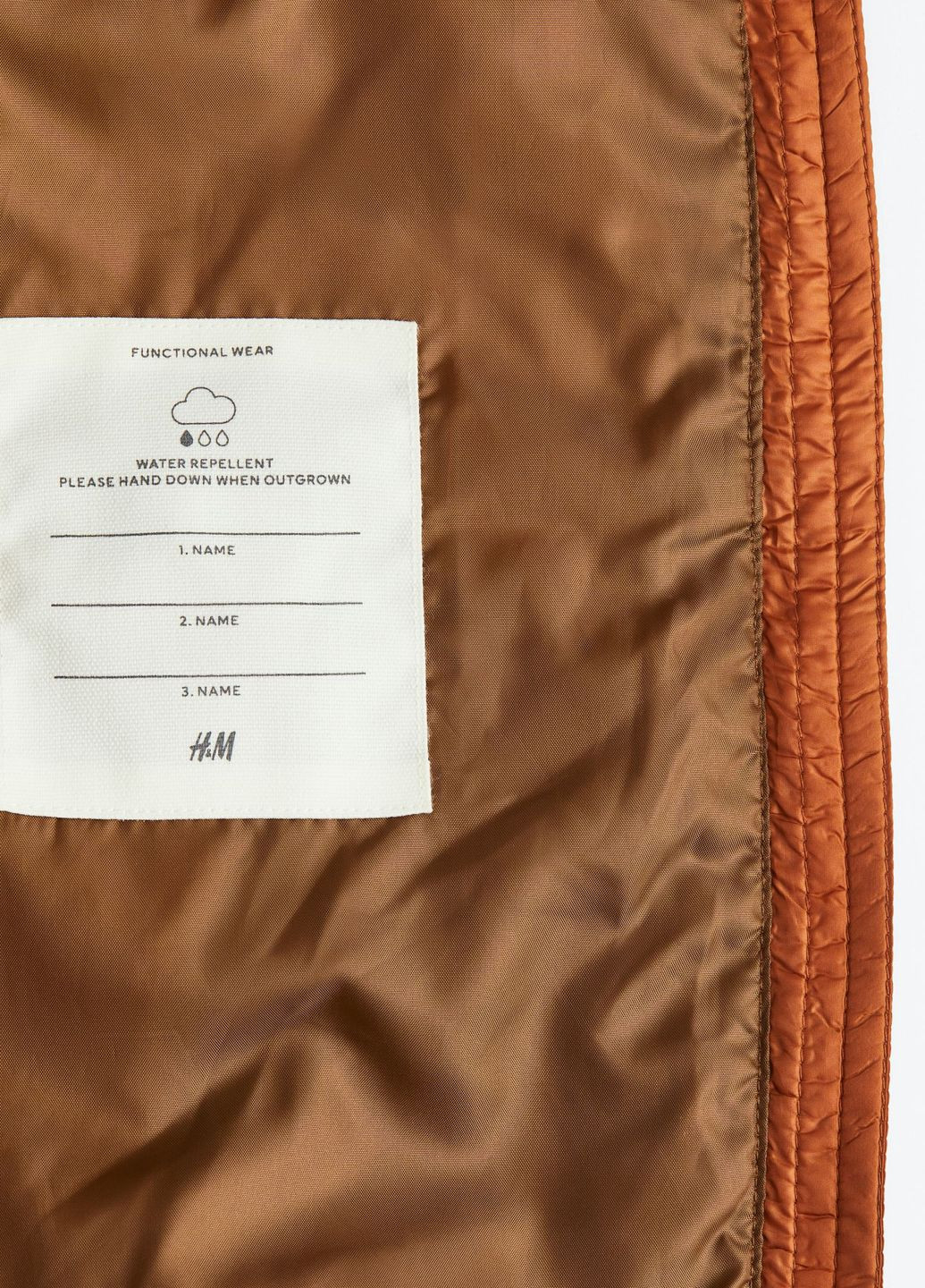 Терракотовая демисезонная куртка H&M