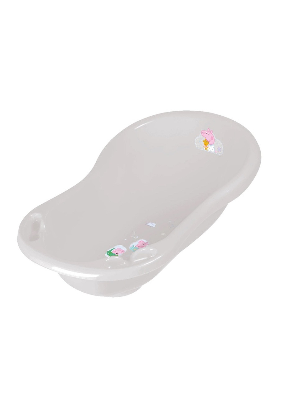 Детская ванна со сливом "Peppa" 84 см цвет серый ЦБ-00217545 Keeeper (259466547)