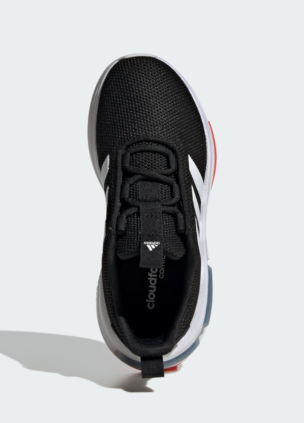 Чорні всесезонні кросівки racer tr23 kids adidas