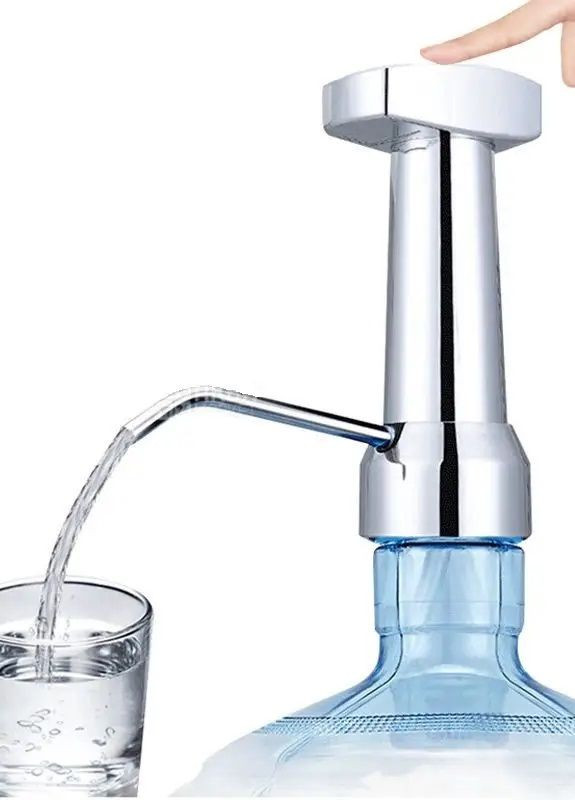 Электропомпа для бутилированной воды E6 silver с защитой от детей ViO е6 (274236586)