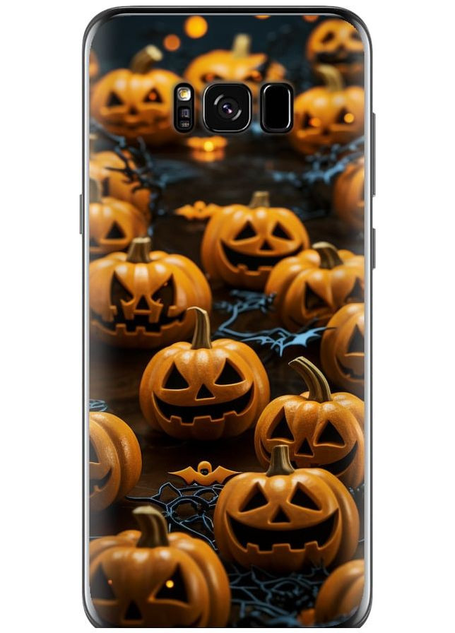 Силиконовый чехол 'Тыквы 2' для Endorphone Samsung Galaxy S8 (266810764)