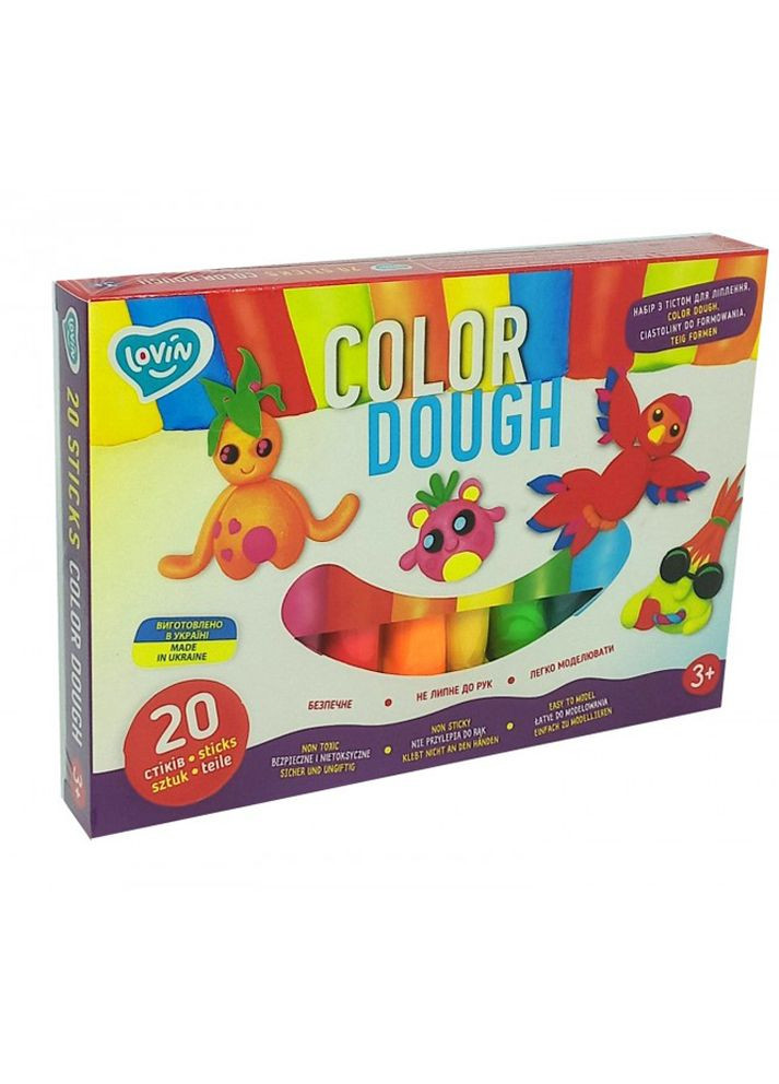 Набор для лепки с тестом цвет разноцветный ЦБ-00230607 LOVIN'DO (262519733)