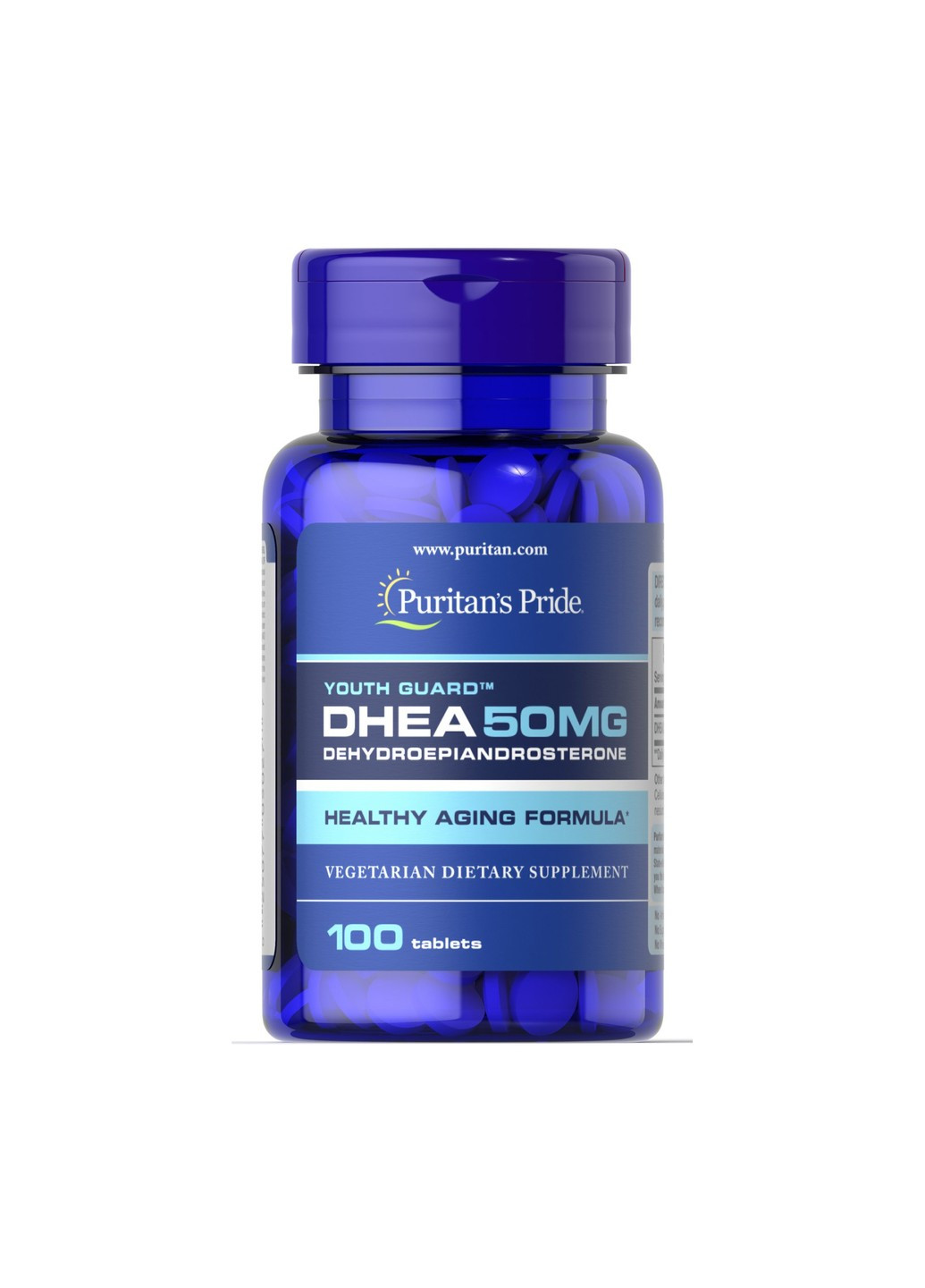 Дегидроэпиандростерон (ДГЕА) DHEA 50 мг Puritans Pride (269462047)