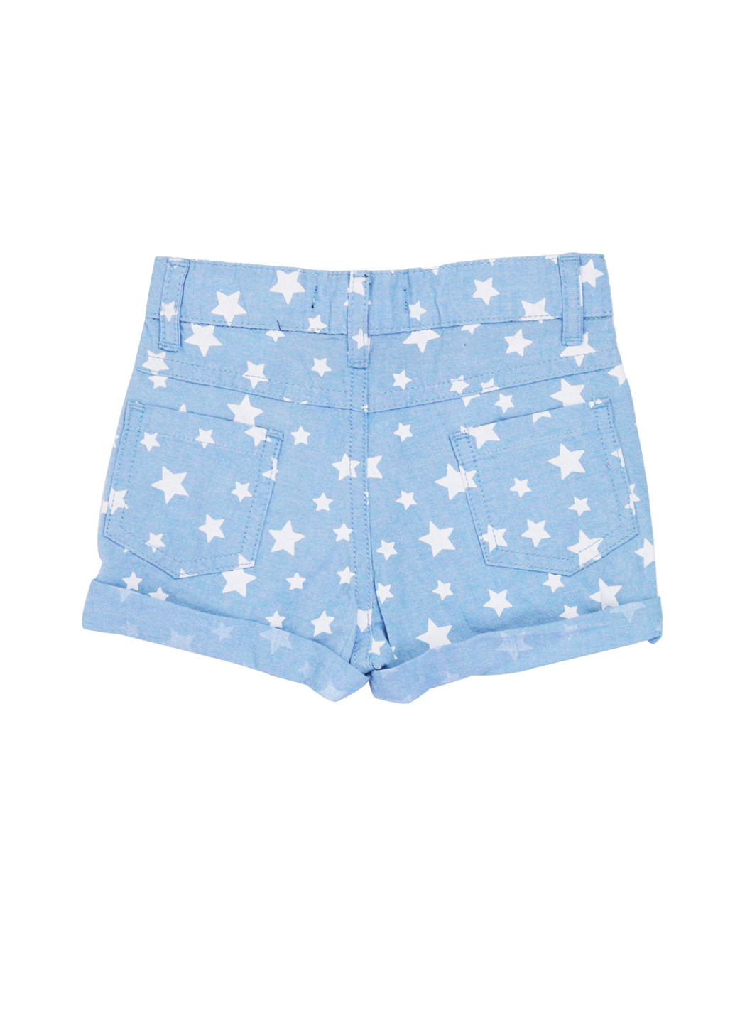 Джинсовые шорты для мальчика в звезды 80 голубой Primark (257818630)