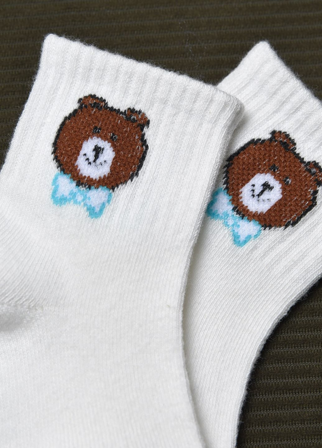 Шкарпетки дитячі білого кольору Let's Shop (272976045)