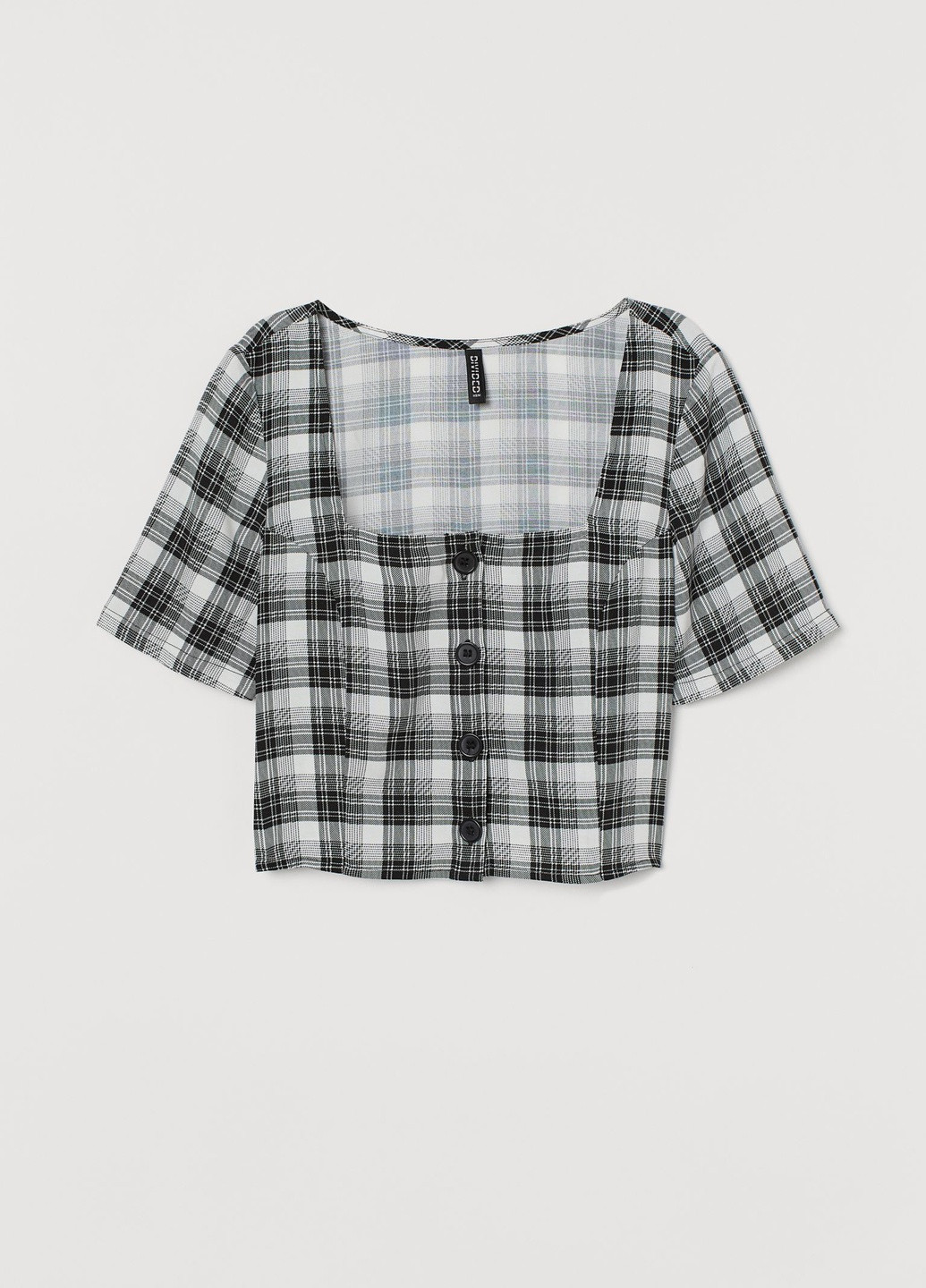 Чёрная блуза H&M