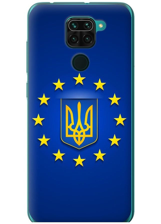 Силиконовый чехол 'Евросоюз 6' для Endorphone Xiaomi Redmi Note 9 (269357328)