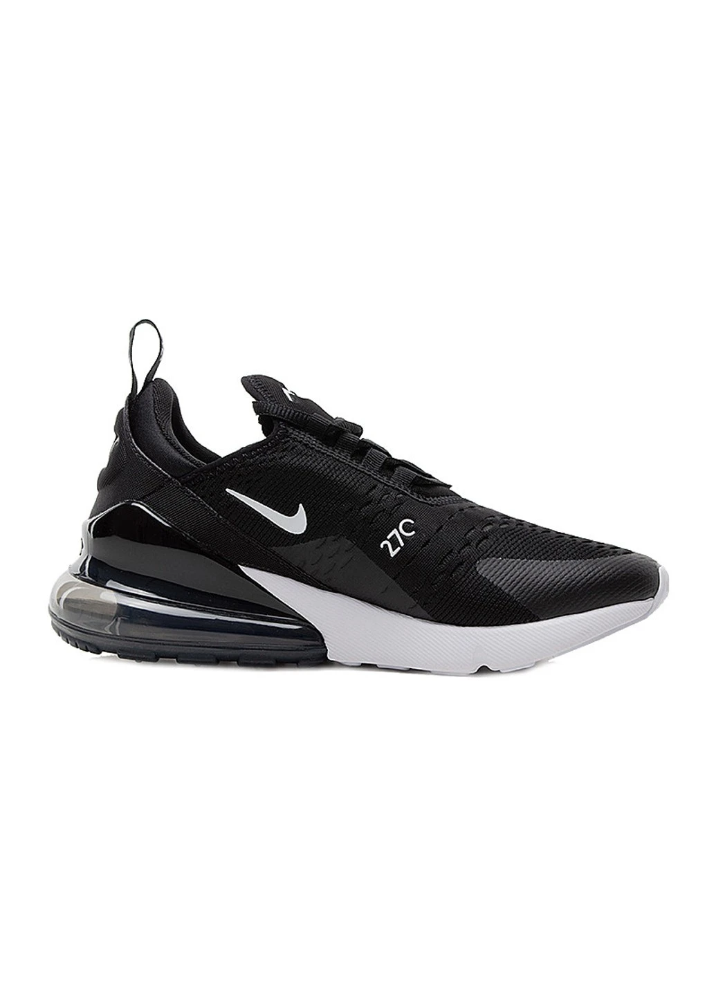 Кроссовки Air Max 270 Nike чёрные демисезоны (256633495)