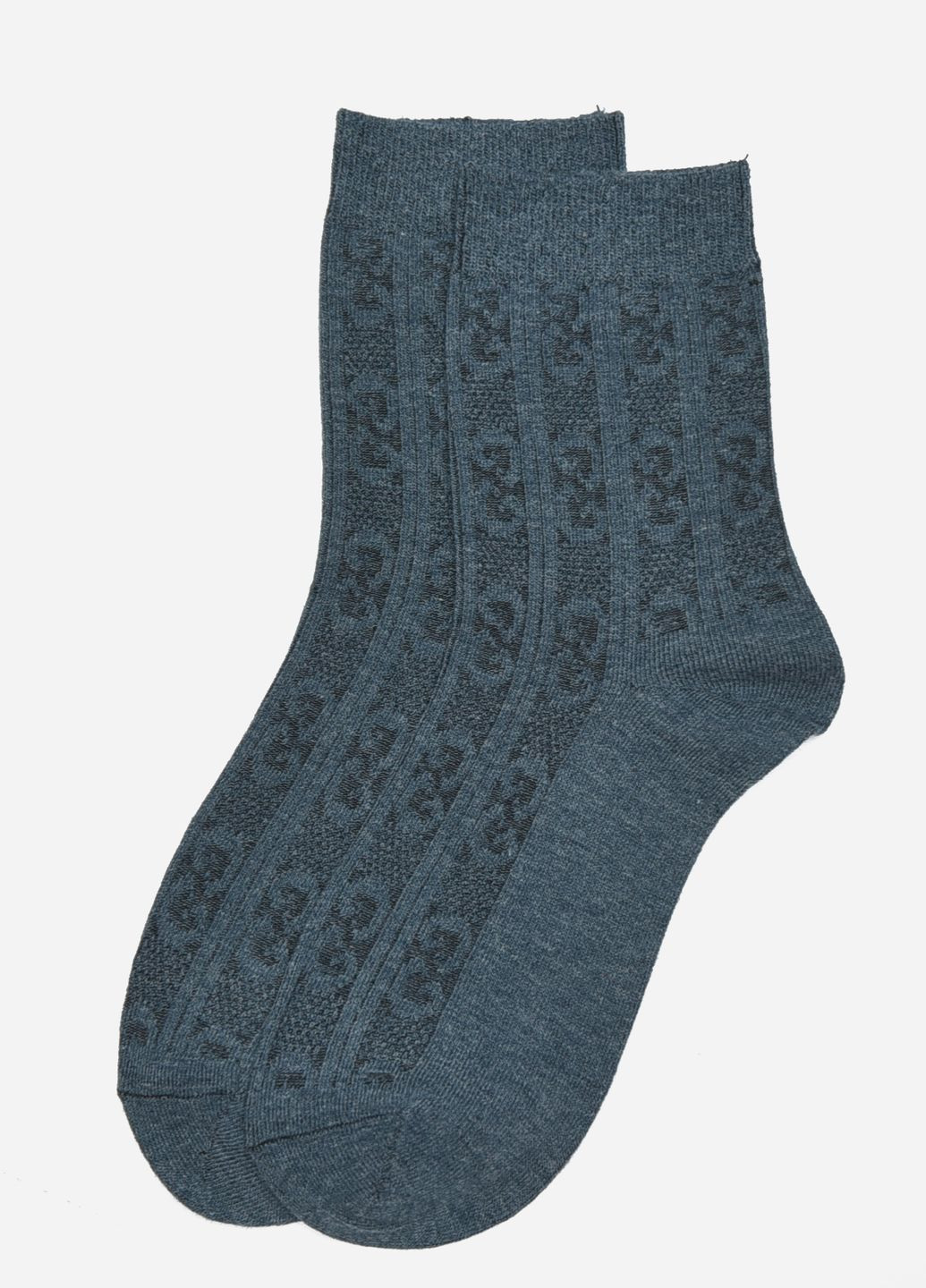 Шкарпетки чоловічі сірого кольору розмір 41-47 Let's Shop (260784828)