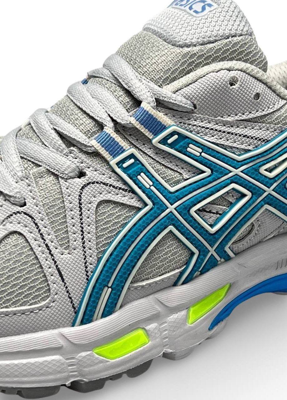 Серые демисезонные кроссовки женские, вьетнам Asics Gel - Kahana 8 Gray Mint