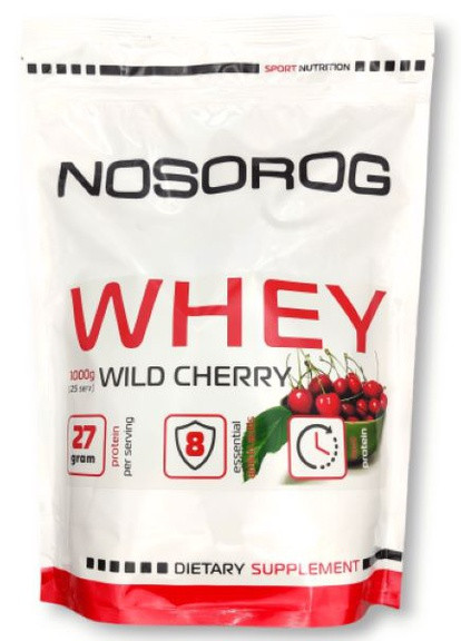 Протеин Whey 1кг (Вишня) Nosorog Nutrition (259111036)
