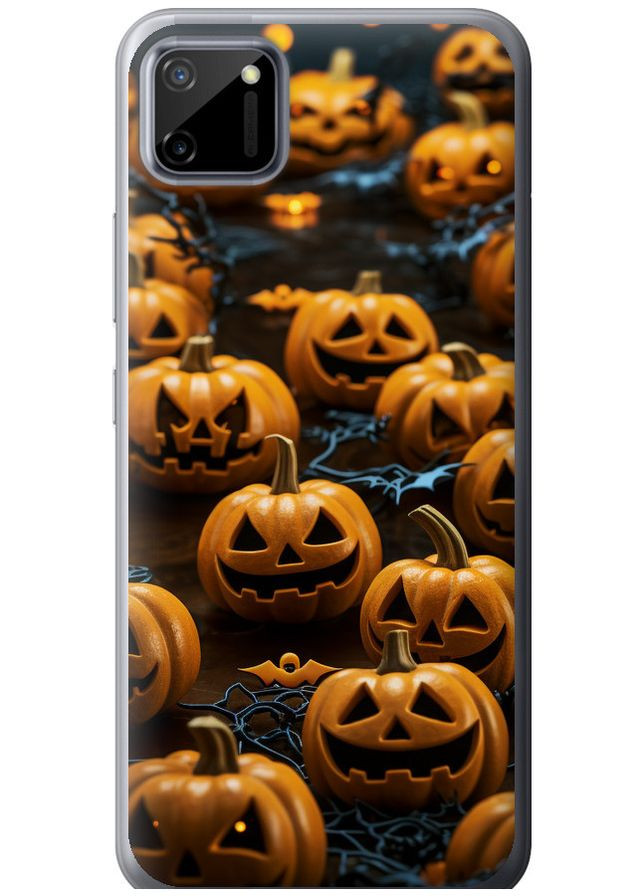 Силиконовый чехол 'Тыквы 2' для Endorphone Realme C11 2020 (266807741)