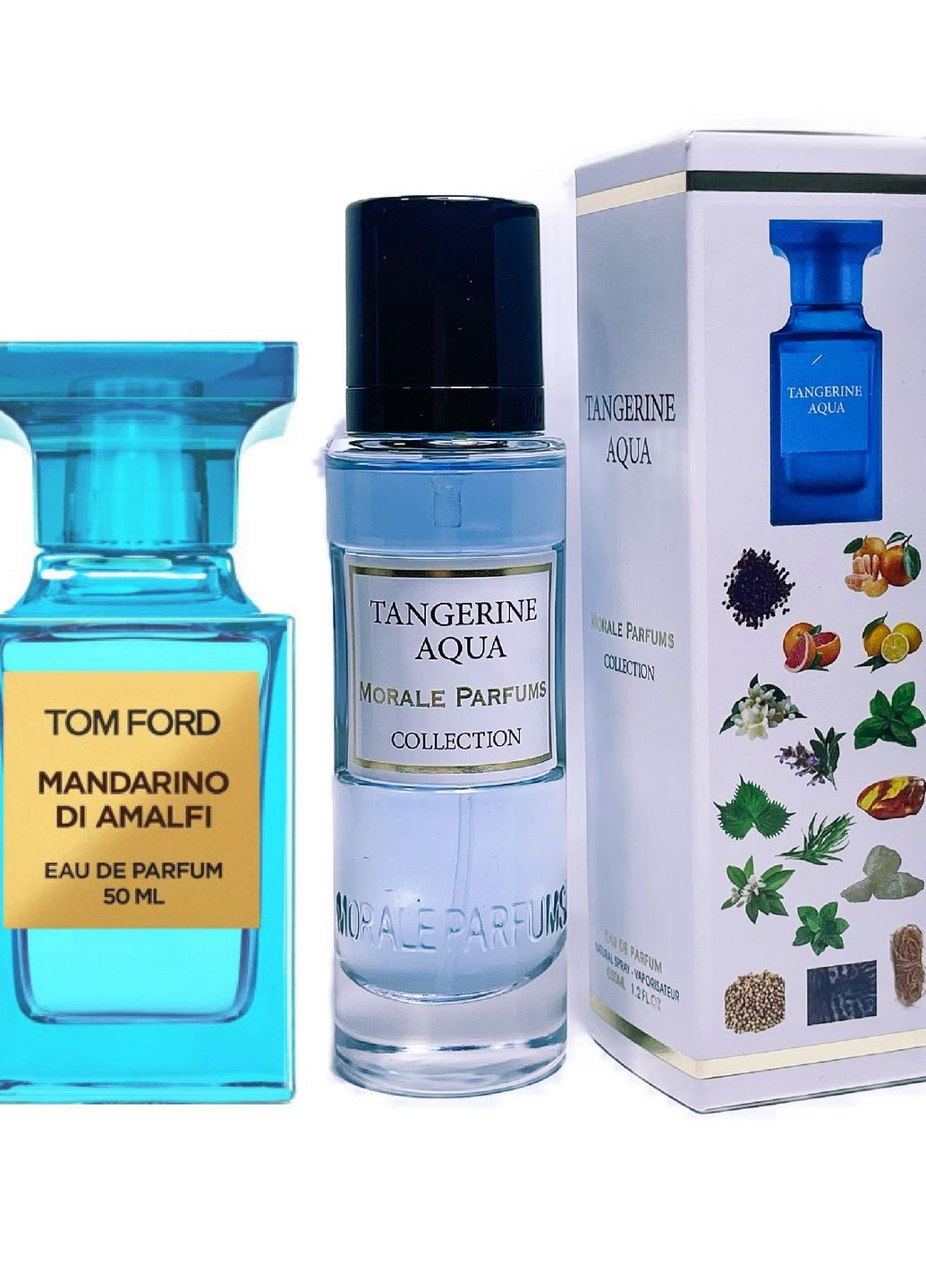 Парфумована вода TANGERINE AQUA, 30мл Morale Parfums mandarino di amalfi tom ford (276976297)