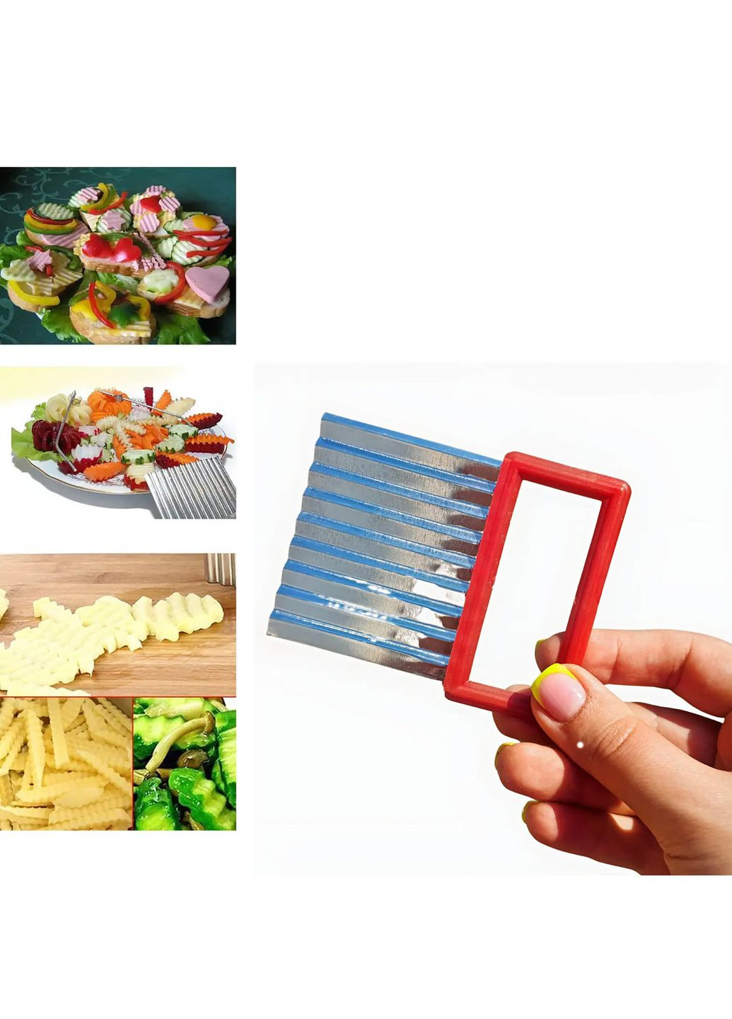 Сирорізка ніж для нарізки сиру овочерізка мала з ручкою (9.5 x 7 см) Kitchette (273182718)