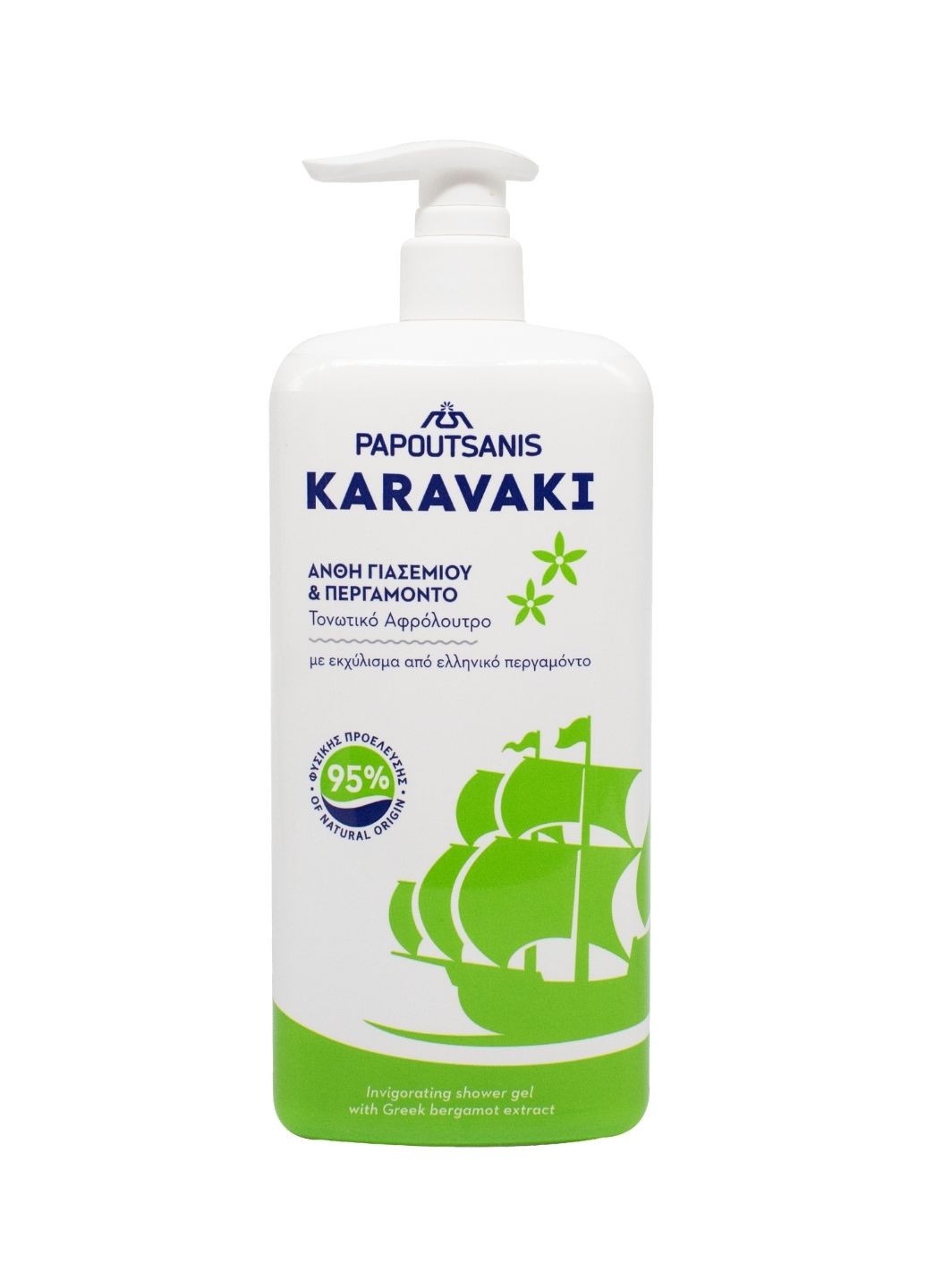 гель для душа/пена для ванны Жасмин и Бергамот 750 мл Karavaki (277635948)