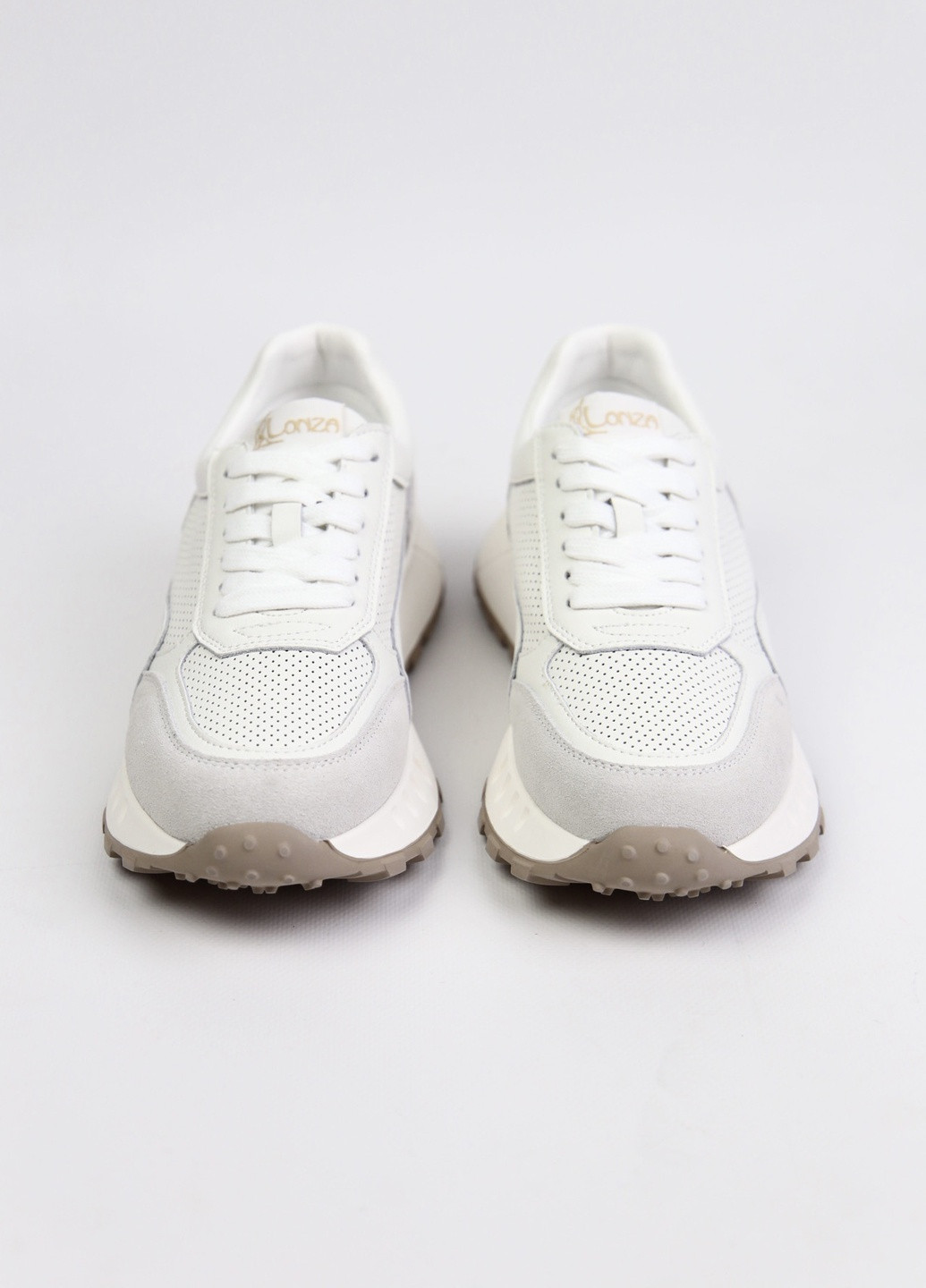 Білі осінні кроссовки Lonza