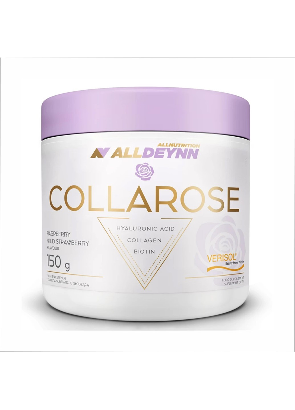 Колаген з Гіалуроновою Кислотою Alldeynn Collarose - 150г Allnutrition (269712958)