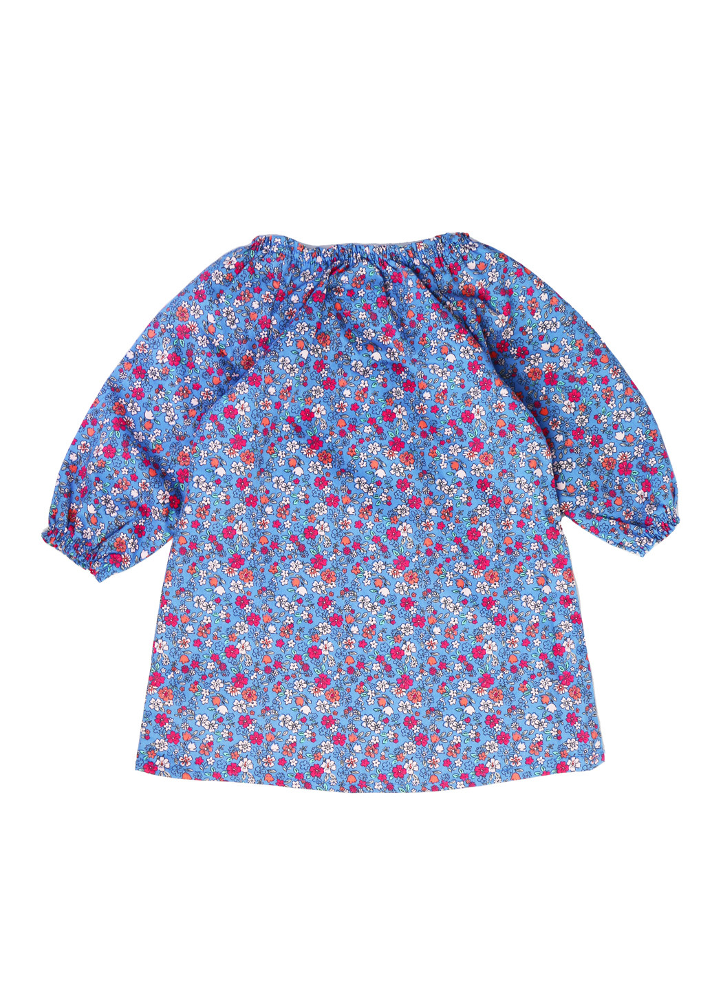 Комбинированное платье для девочки 68 синий-разноцветный Primark (257491069)