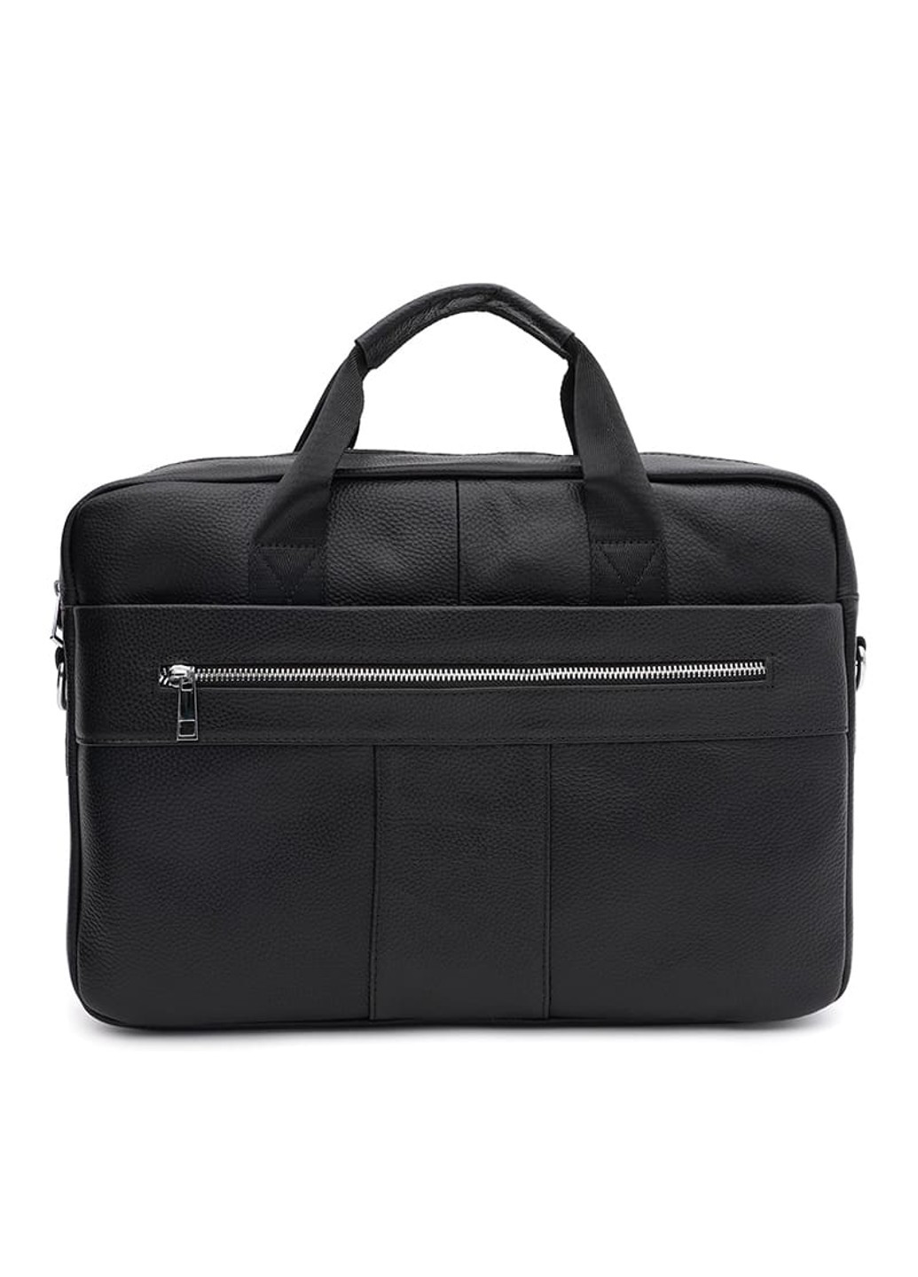 Мужская кожаная сумка - портфель K17068bl-black Keizer (274535872)
