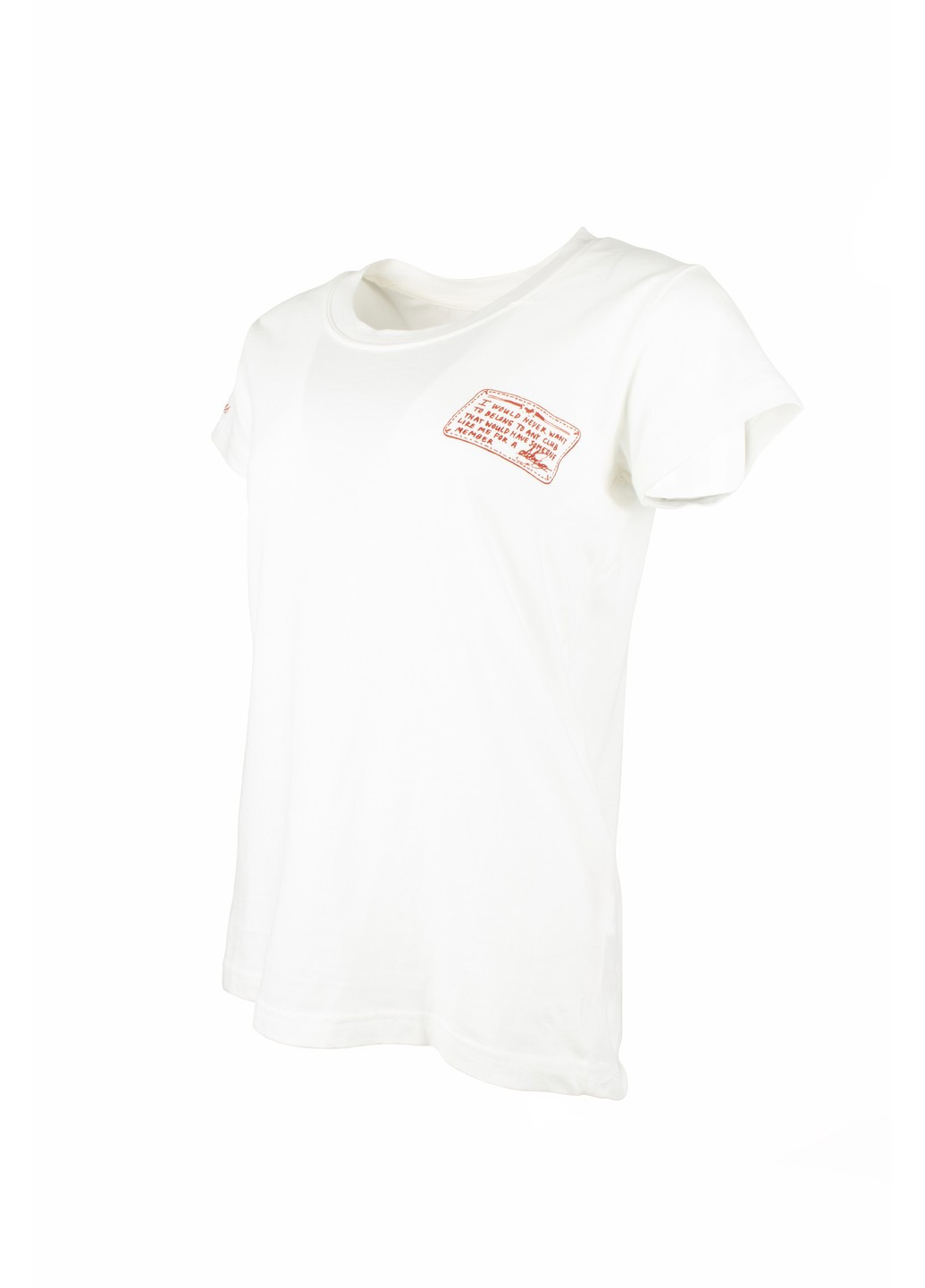 Біла літня футболка жіноча horrible біла 011220-002011 Good Genes