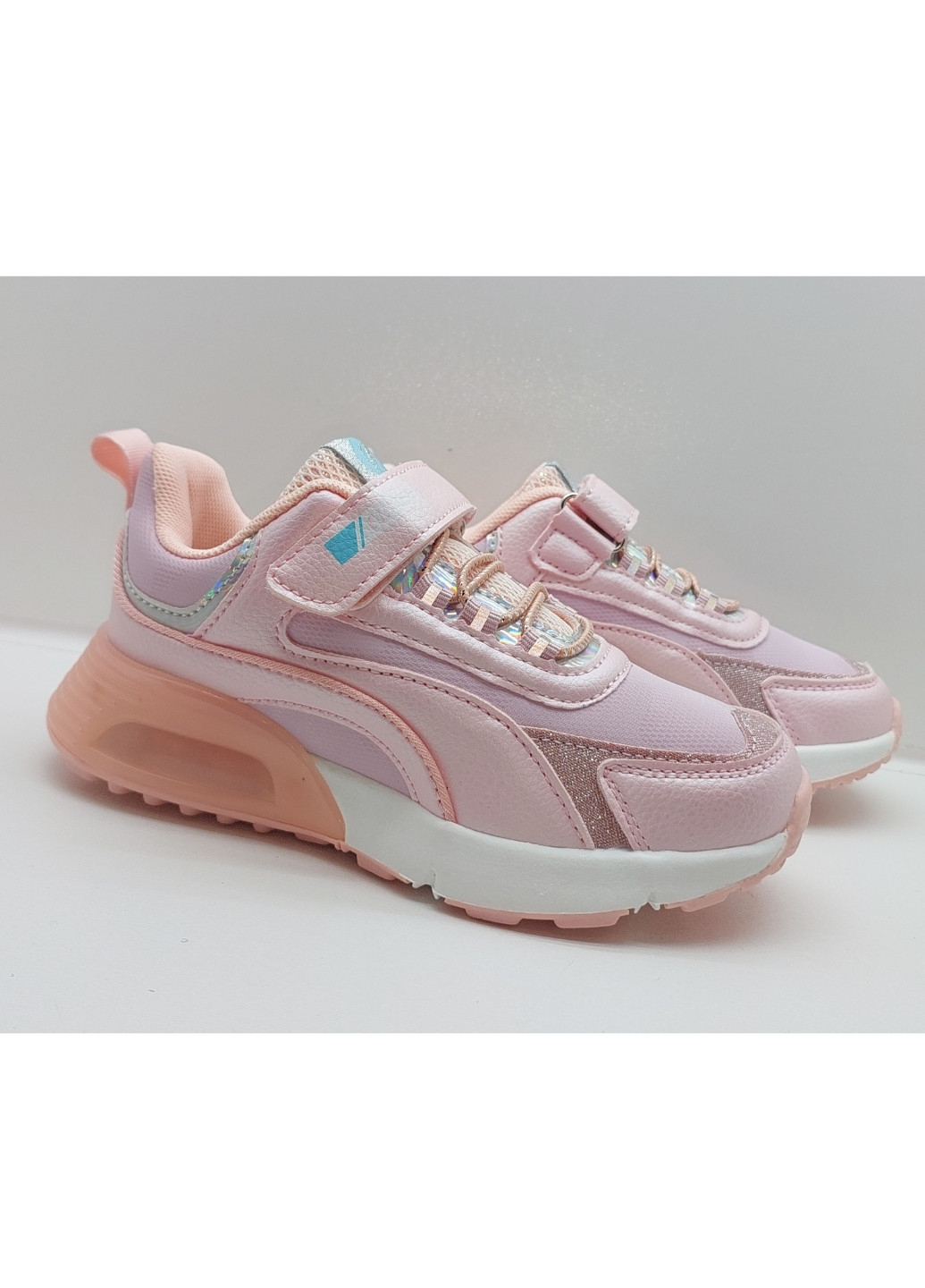 Розовые демисезонные кроссовки Clibee 166Р
