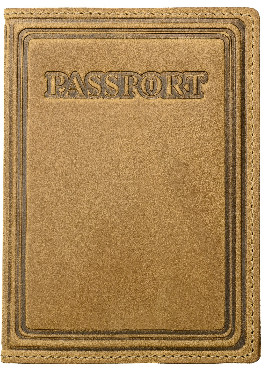 Кожаная Обложка Для Паспорта, Загранпаспорта Villini 002 Песочный Martec (259735335)