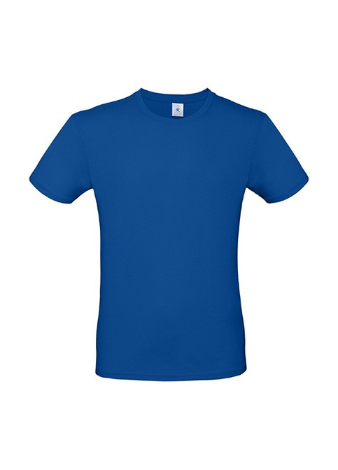 Синяя футболка B&C