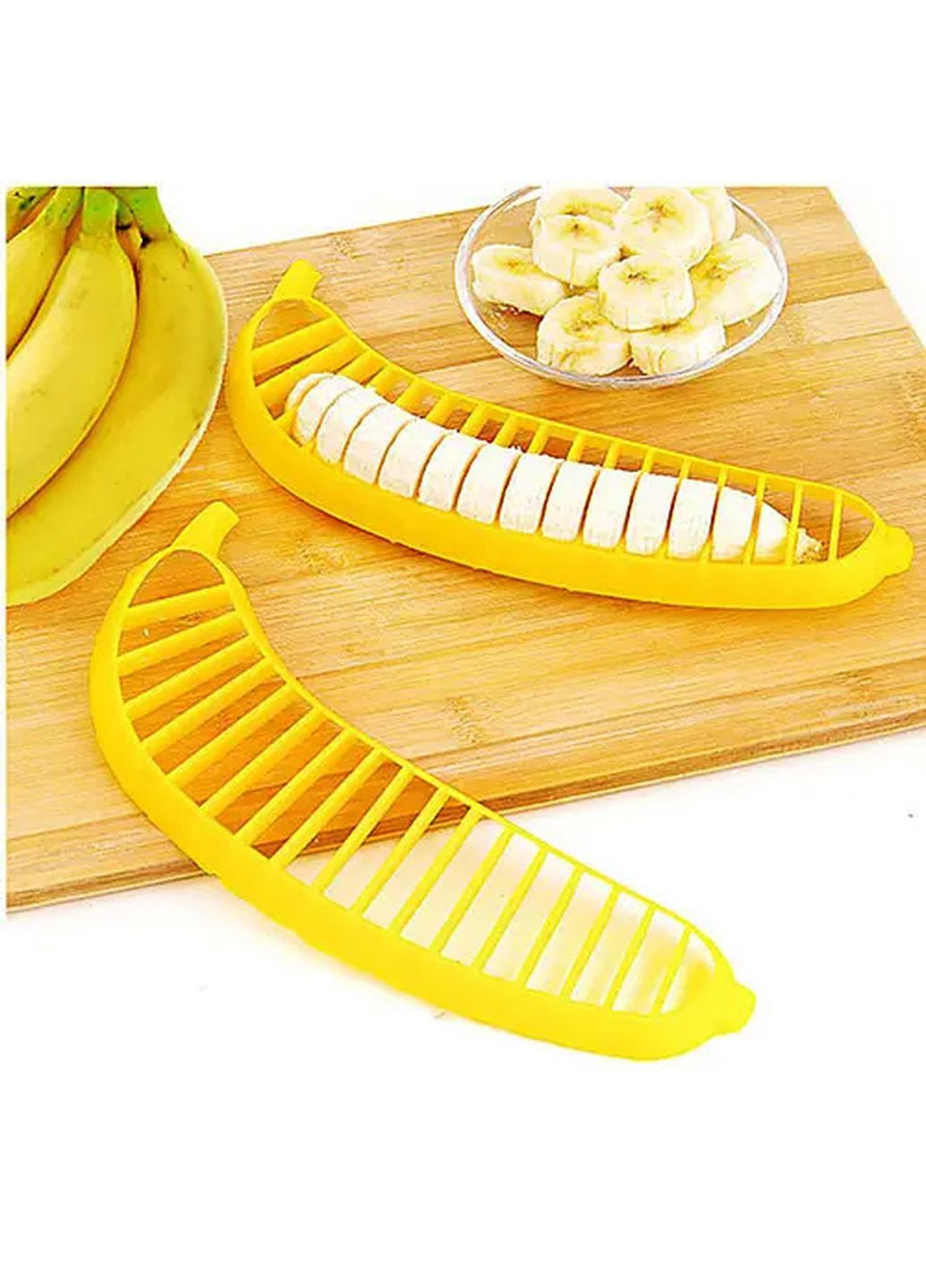 Приспособление слайсер нож для нарезки банана 25 см Kitchen Master (269003161)