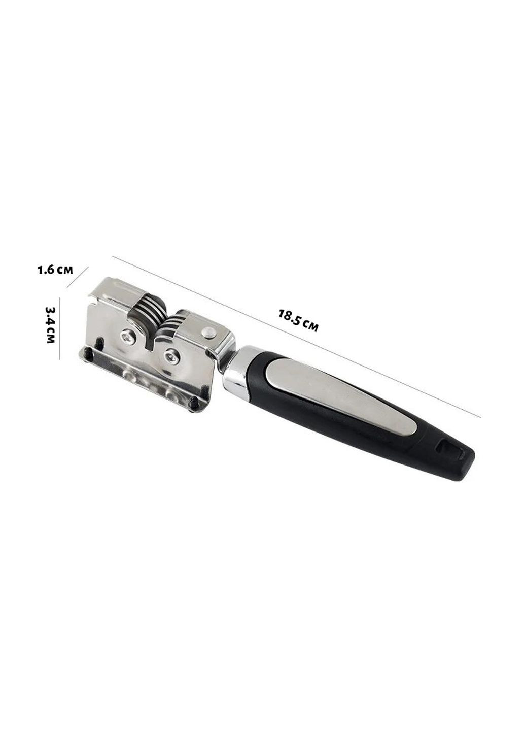 Механическая точилка ножеточка для всех видов ножей из нержавеющей стали 18.5 см Kitchen Master (268982623)