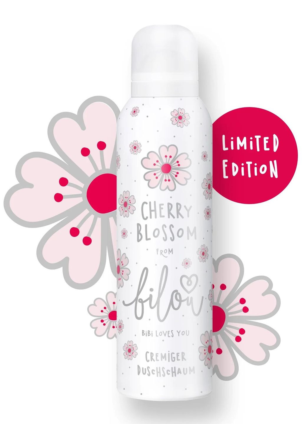 Пінка для душу Cherry Blossom Shower Foam, 200 мл Bilou (270935116)