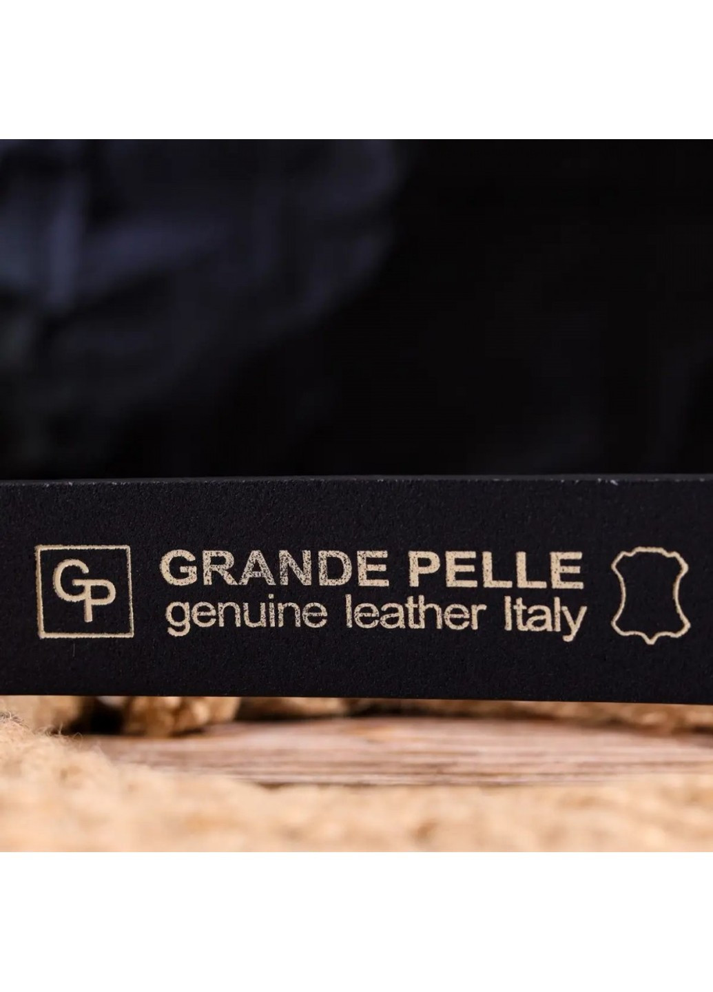 Мужской кожаный ремень 21451 Grande Pelle (262524090)