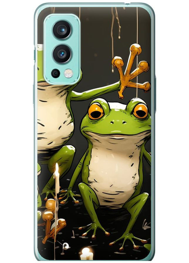 Силиконовый чехол 'Жабки 2' для Endorphone OnePlus Nord 2 (266909122)