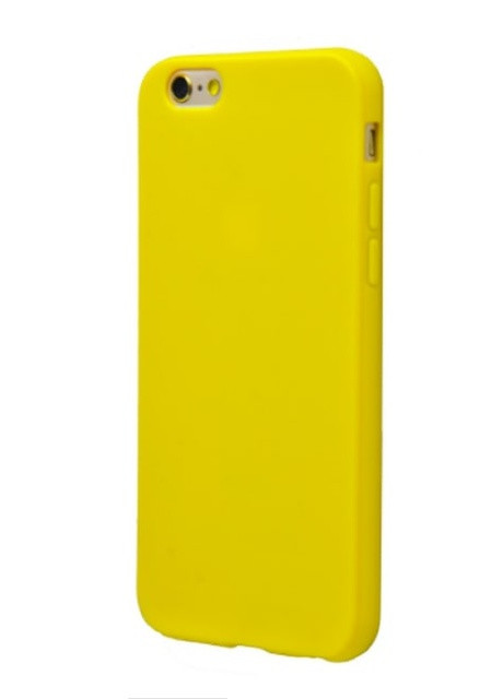 Чехол силиконовый плотный для iPhone 6/6s yellow ARM (259907116)