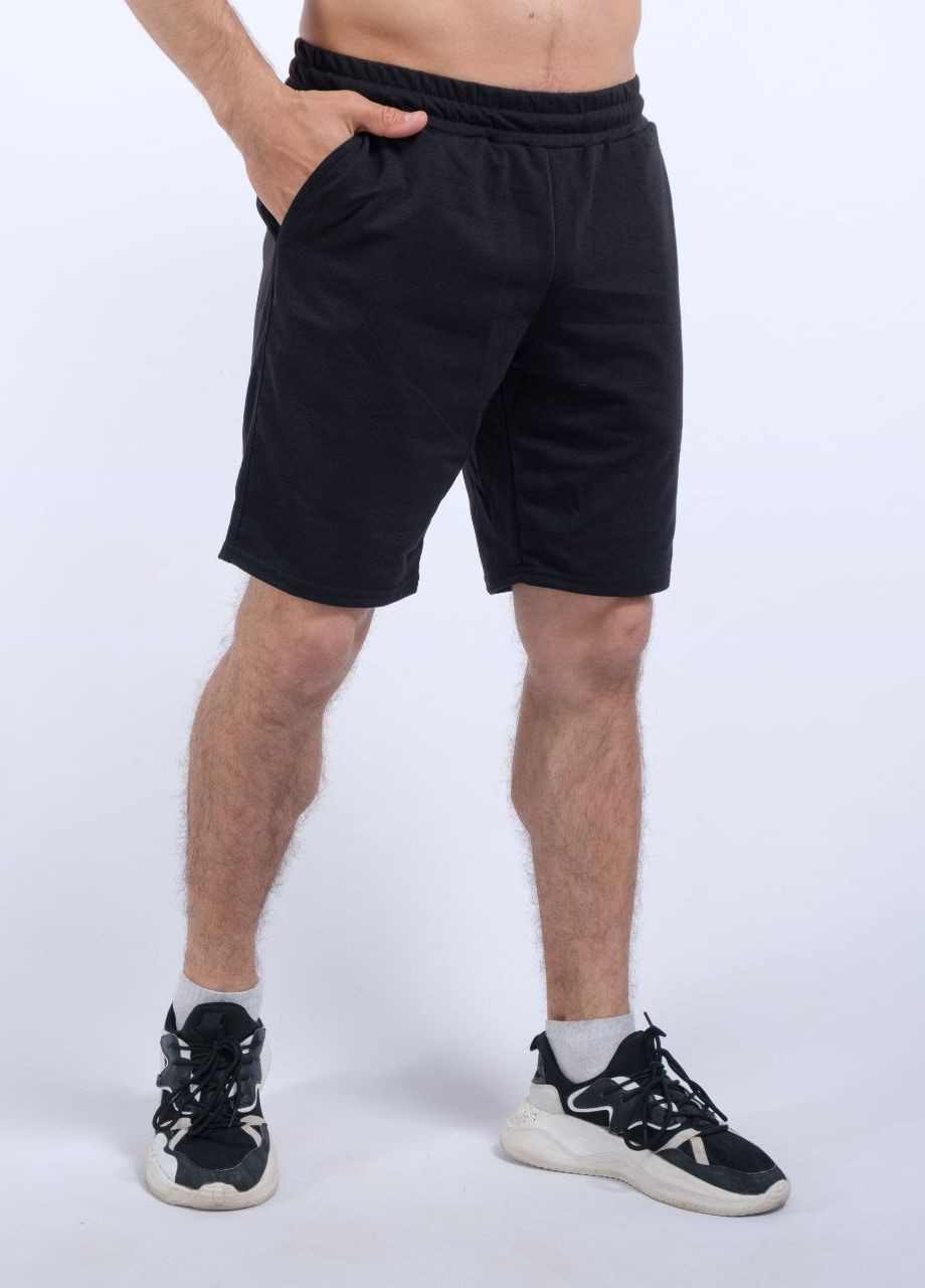 Мужские шорты "Base" цвет черный р.2XL 438862 New Trend (260491780)