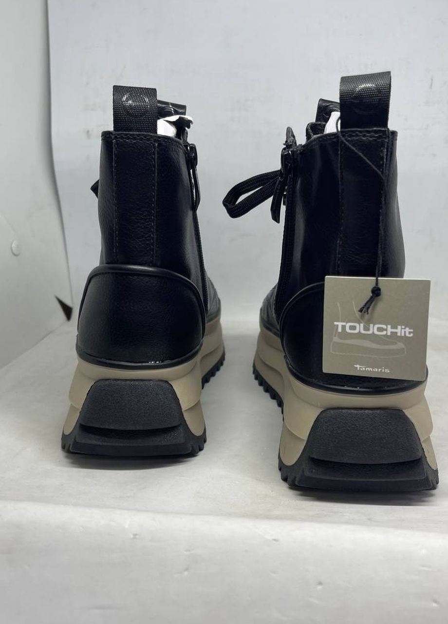 Черевики (оригінал) Black Tamaris ботинки (260949981)
